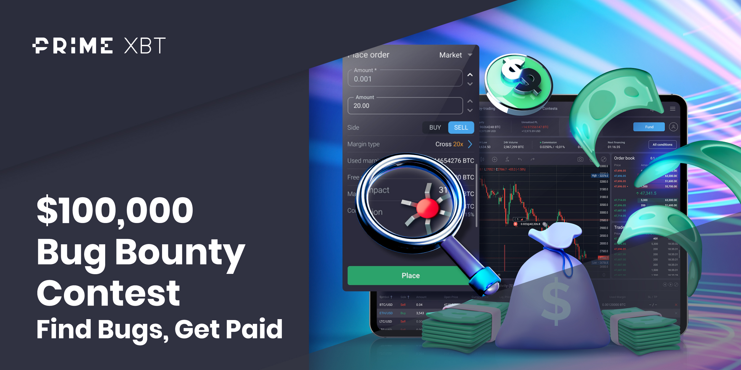 $100,000 Bug Bounty Contest - Test Drive The New Coin Market Pro Platform - Blog 06 07