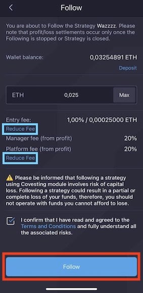 Following Now Implemented Into Coin Market Pro Mobile App Copy Trading Experience - 3